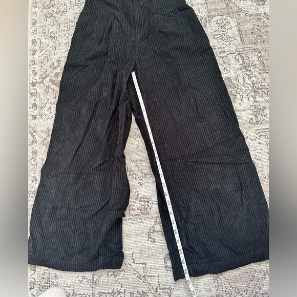 Free People Black Corduroy Overalls - Picture 3 of 6